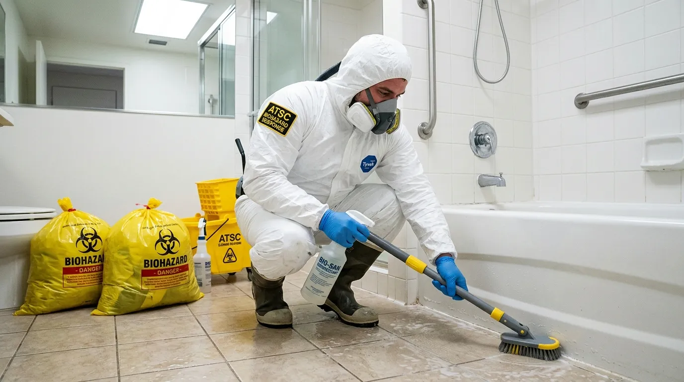 Decontamination equipment deployed for Blood Cleanup in Cupertino